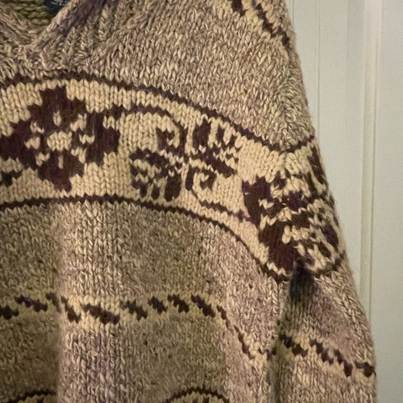 Vintage 1990s Ralph Lauren Polo Sport Sportswoman Wool Sweater Large - Picture 10 of 12